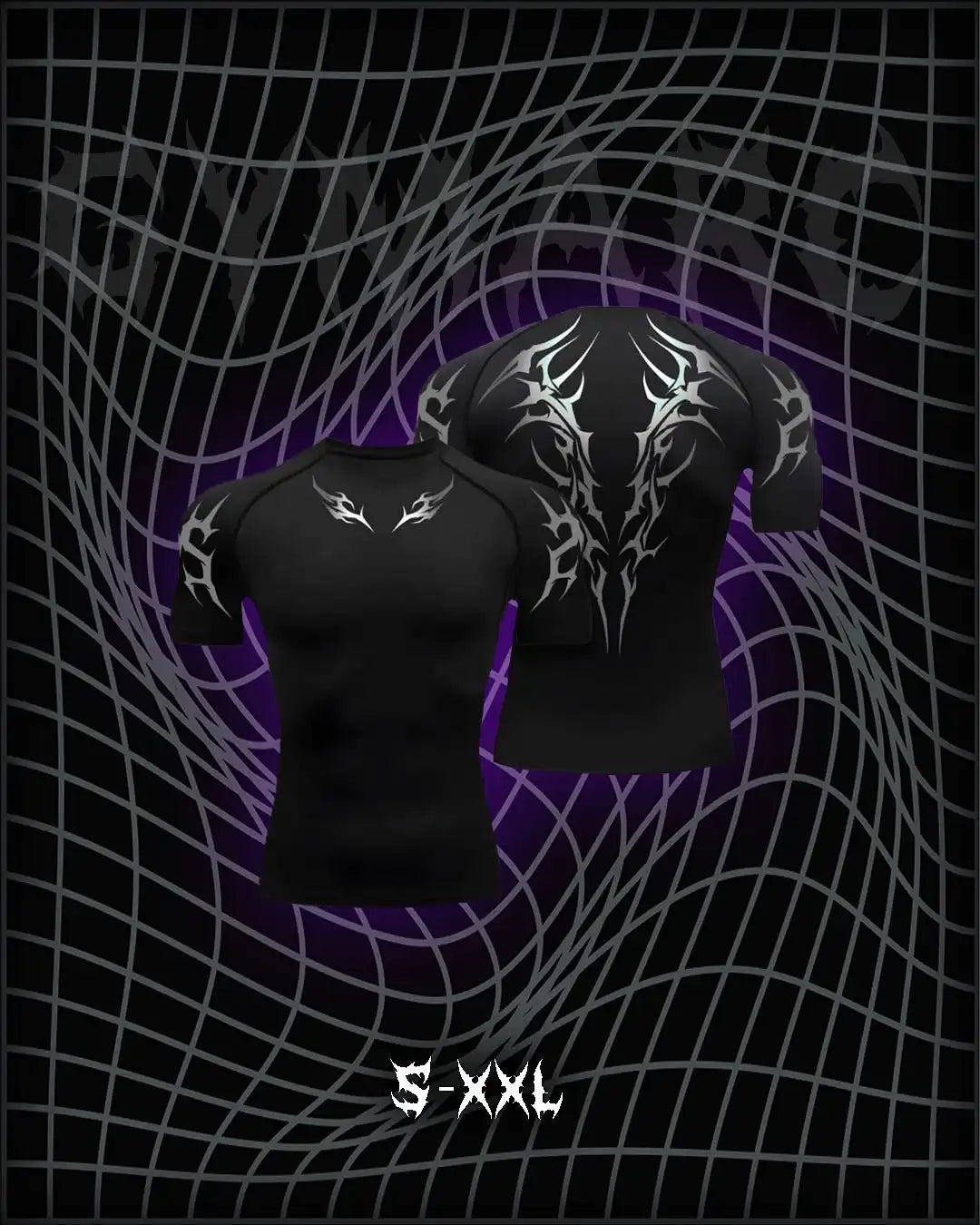 FitForm Compression Shirt – White | Wing & Cross | Slim Fit