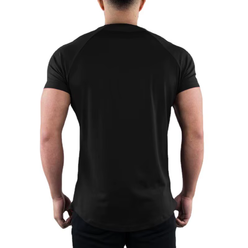 Essential Gym Tee – Slim Fit | Zwart